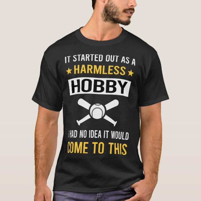 Camiseta Béisbol Hobby Sin Peligro (Anverso)