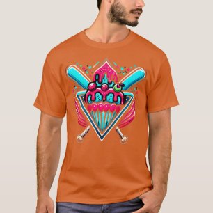 Camiseta Béisbol Hogar Club Social para Muchacho Crema de H