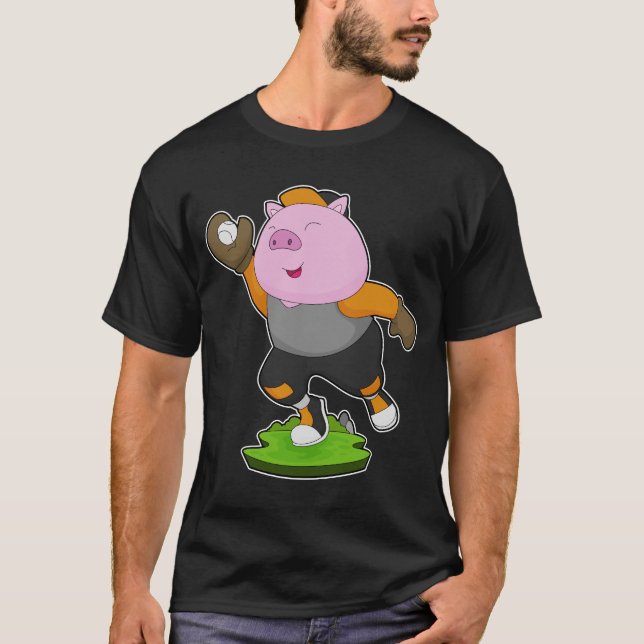 Camiseta Béisbol infantil Deportes de béisbol (Anverso)