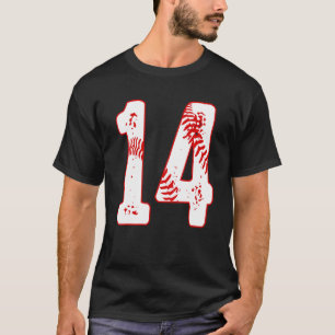 Camiseta Béisbol jugador de 14 años de edad de 14 años