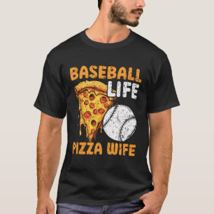 Camiseta Béisbol jugador de Pizza Béisbol Deportivo Italian