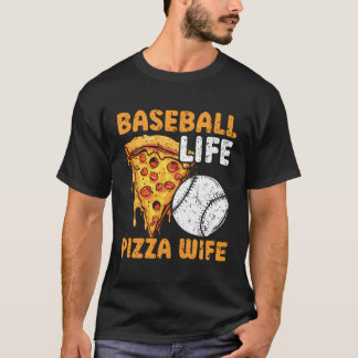 Camiseta Béisbol jugador de Pizza Béisbol Deportivo Italian