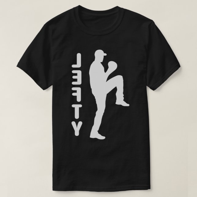 Camiseta Béisbol Lefty Left Pitcher Funny Baseball (Diseño del anverso)