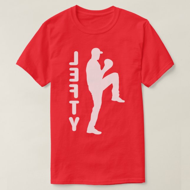Camiseta Béisbol Lefty Left Pitcher Funny Baseball (Diseño del anverso)