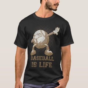 Camiseta Béisbol: Life Dabbing Baseball Player Sports R