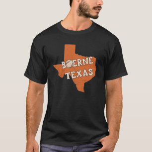 Camiseta Béisbol Liga Infantil Retro Boerne Texas
