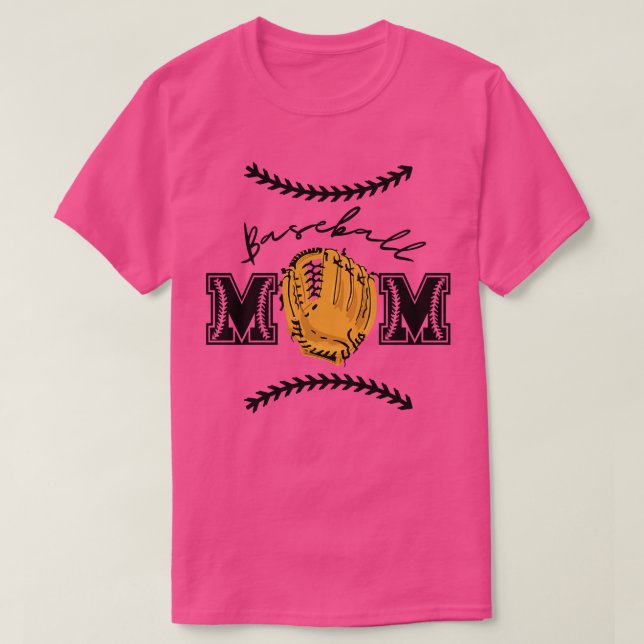 Camiseta Béisbol Mamá 1 (Diseño del anverso)