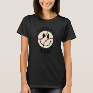 Camiseta Béisbol: Mamá Béisbol Vibes Retro