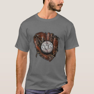 Camiseta Béisbol Mamá Leopardo Softball Mama Grammy Basebal