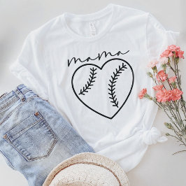 Camiseta Béisbol Mama Shirt , Béisbol T-Shirt