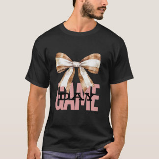 Camiseta Béisbol Mamá Tee Deportes Mama Coquette Bow Gameda