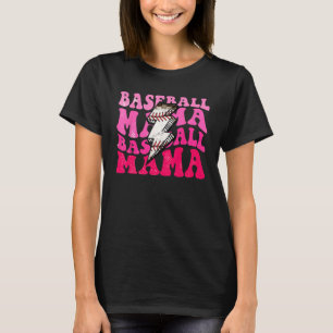 Camiseta Béisbol Mama Thunder Leopard Print Motheru2019s D