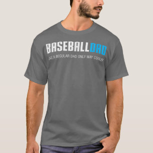 Camiseta Béisbol masculino, regalo divertido del Día del Pa