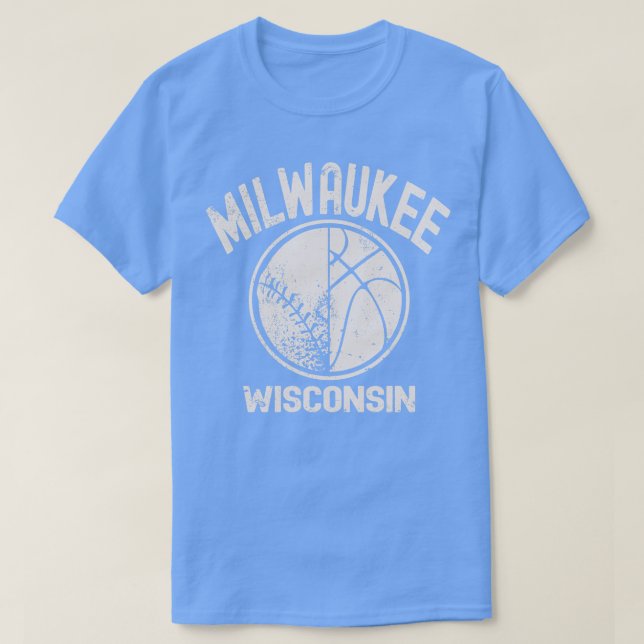 Camiseta Béisbol Milwaukee Wisconsin (Diseño del anverso)
