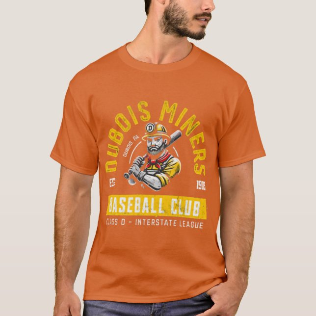 Camiseta Béisbol Minero DuBois - 1905 (Anverso)