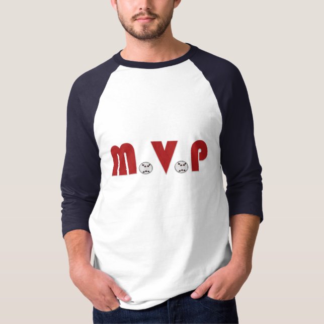 Camiseta Béisbol MVP (3/4 Raglan) (Anverso)