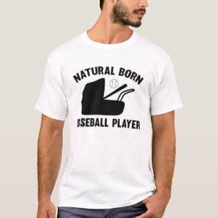 Camiseta Béisbol nacido por naturaleza