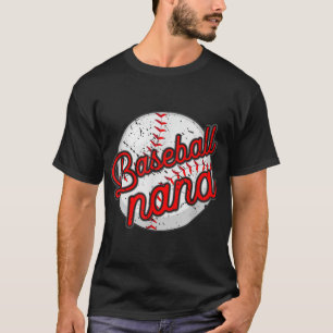 Camiseta Béisbol Nana Baseball Jugador Abuela Madre