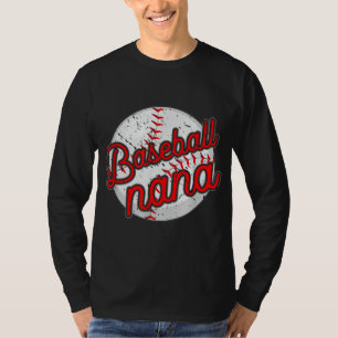 Camiseta Béisbol Nana Baseball Jugador Abuela Madre