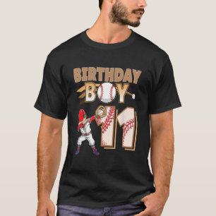Camiseta Béisbol niño de 11 años Fiesta de cumpleaños 11