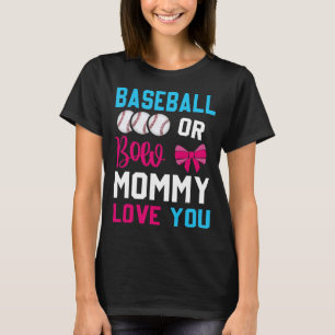 Camiseta Béisbol o Bows Mamá te ama Género Reval par