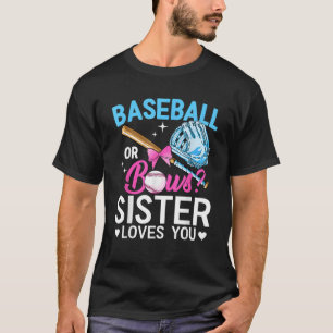 Camiseta Béisbol O Hermana De Bows Te Ama La Revelación De