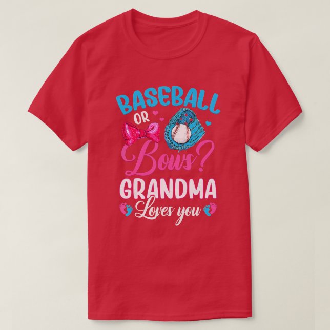 Camiseta Béisbol O Vaca La Abuela Te Ama La Revelación De G (Diseño del anverso)