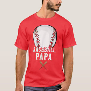 Camiseta Béisbol Papa Funny Abuelo De Béisbol Padre Da