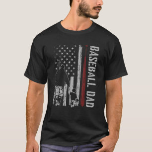 Camiseta Béisbol Papá Noel Bandera Americana 4t