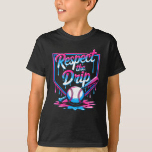 Camiseta Béisbol Para Niños Jóvenes Con Crema De Hielo Resp