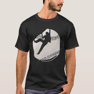 Camiseta Béisbol perturbado por el ascenso del rock retro
