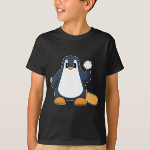 Camiseta Béisbol pingüino
