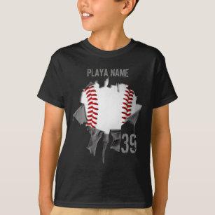 Camiseta Béisbol rasgado