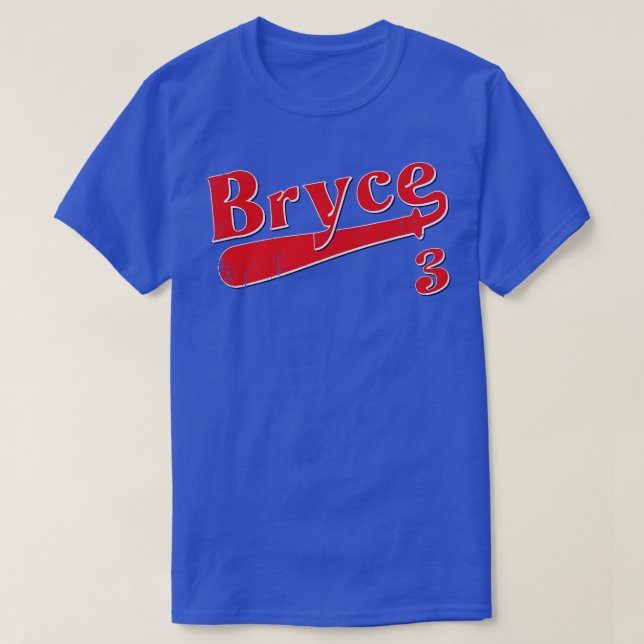Camiseta Béisbol Retro Bryce Vintage (Diseño del anverso)