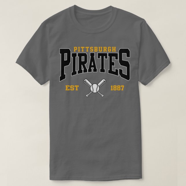 Camiseta Béisbol Retro Pittsburgh (Diseño del anverso)