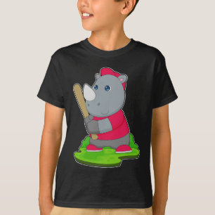 Camiseta Béisbol Rhino Bate de béisbol
