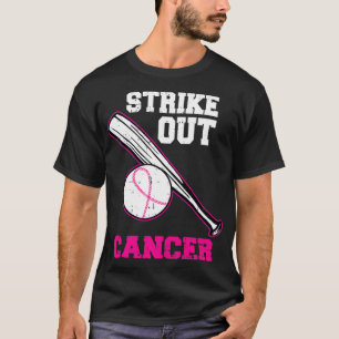 Camiseta Béisbol rosado: Guay saca de quicio al cáncer de m