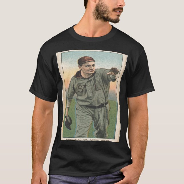 Camiseta Béisbol Rube Waddell 1909 (Anverso)