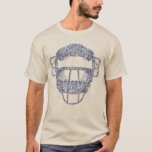 Camiseta Béisbol Softball Catchers Mask Tee