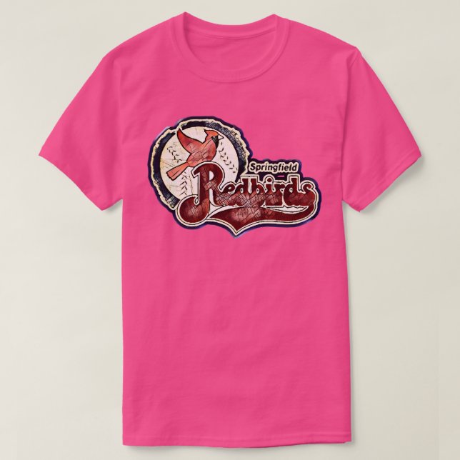 Camiseta Béisbol Springfield Redbirds (Diseño del anverso)
