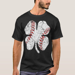 Camiseta Béisbol St Patricks Day Boys Men Catcher Pitcher 