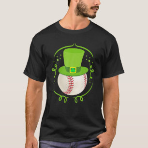 Camiseta Béisbol St Patricks Day Boys Shamrock Funny G