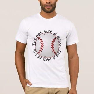 Camiseta Béisbol-su no apenas un juego