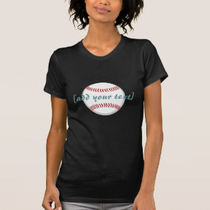 Camiseta Béisbol [texto de encargo]