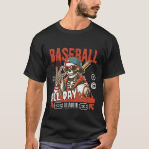 Camiseta Béisbol todo el día