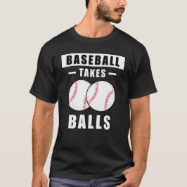 Camiseta Béisbol Toma Pelotas - Divertido