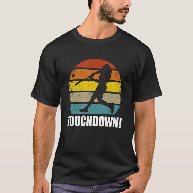 Camiseta Béisbol Touchdown Batter Homerun Player Retro Swi (Anverso)