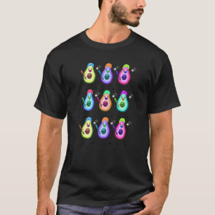Camiseta Béisbol Vegan Healthy Aguacate Snack Hombres Mujer