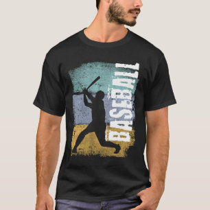 Camiseta Béisbol Vintage Retro