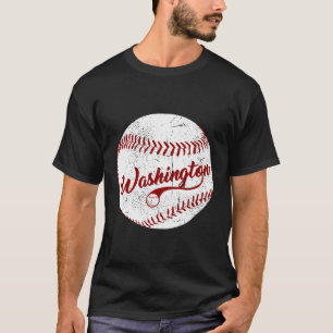 Camiseta Béisbol Washington Dc Team Love Béisbol